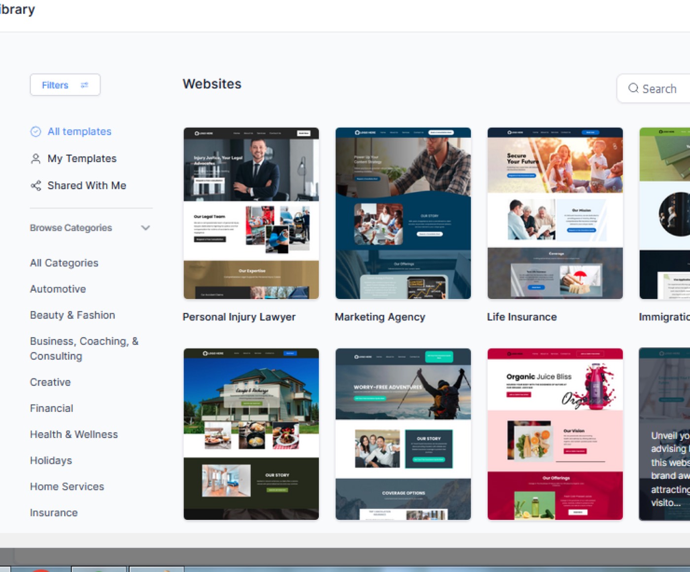 website