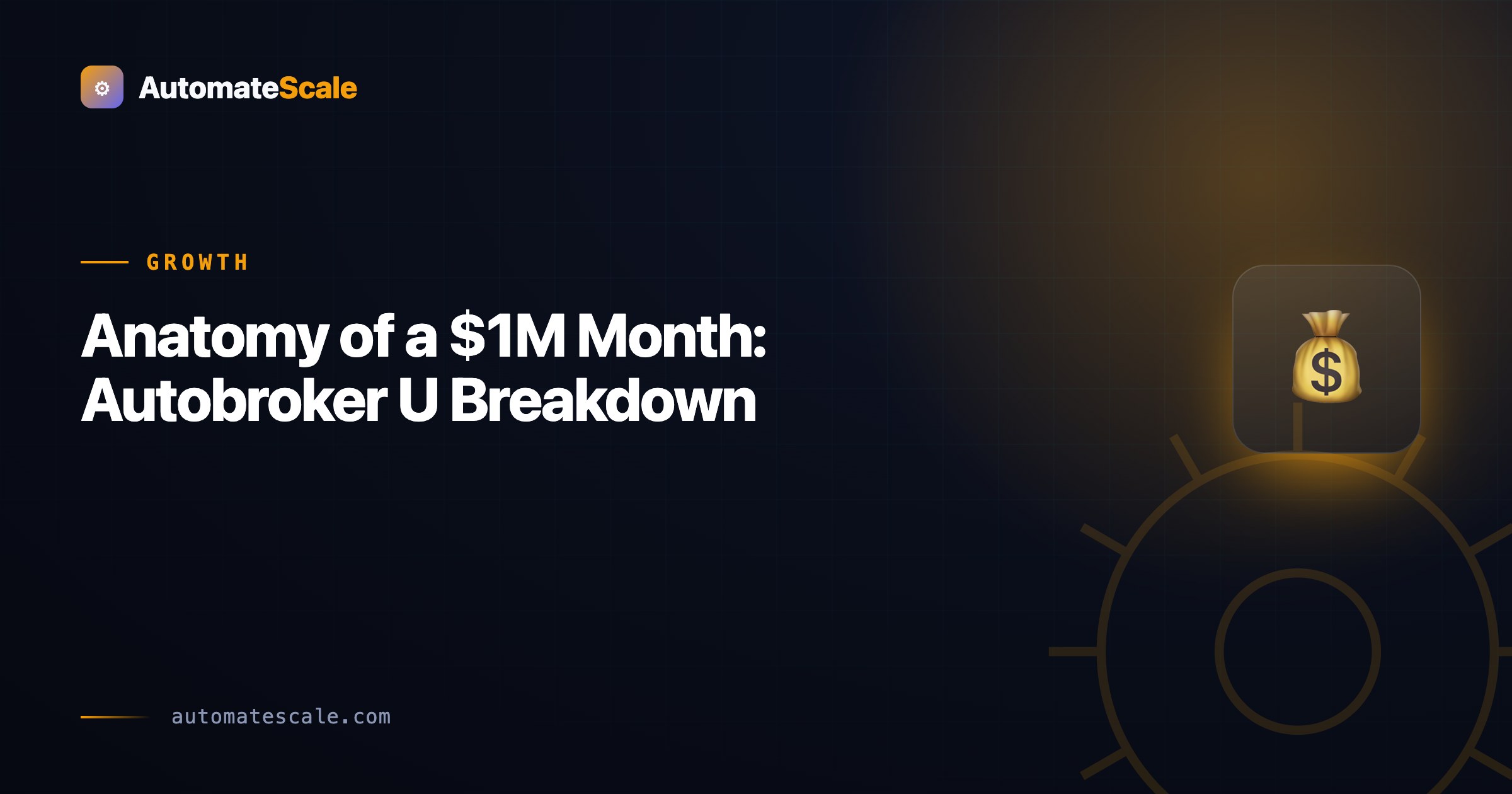 Anatomy of a $1M Month: Autobroker U Breakdown