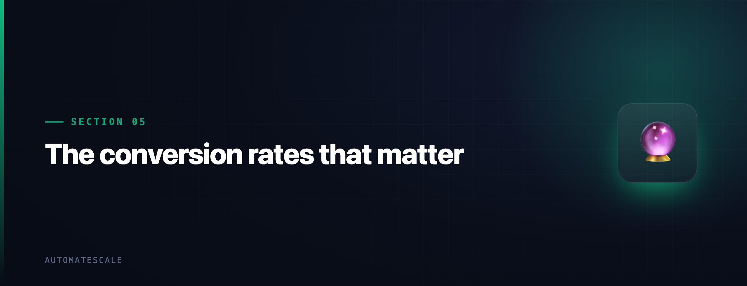 The conversion rates that matter