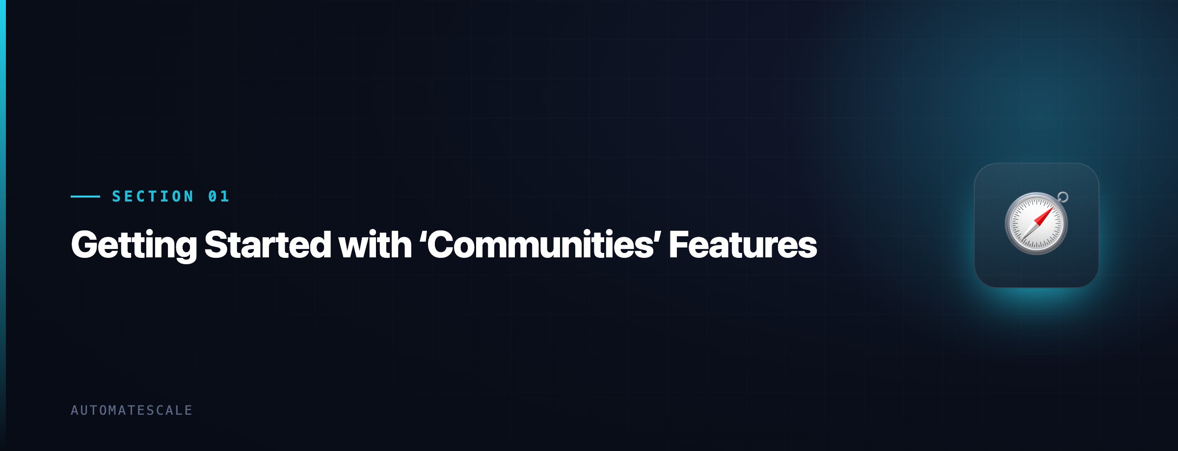 Getting Started with ‘Communities’ Features