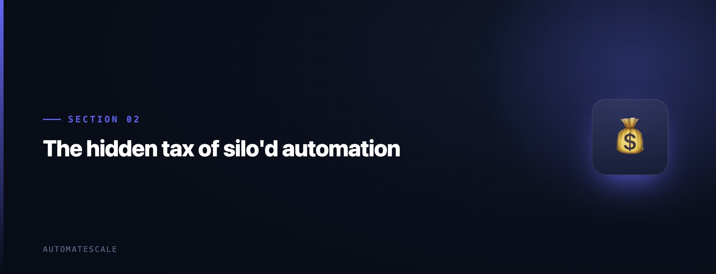 The hidden tax of silo'd automation