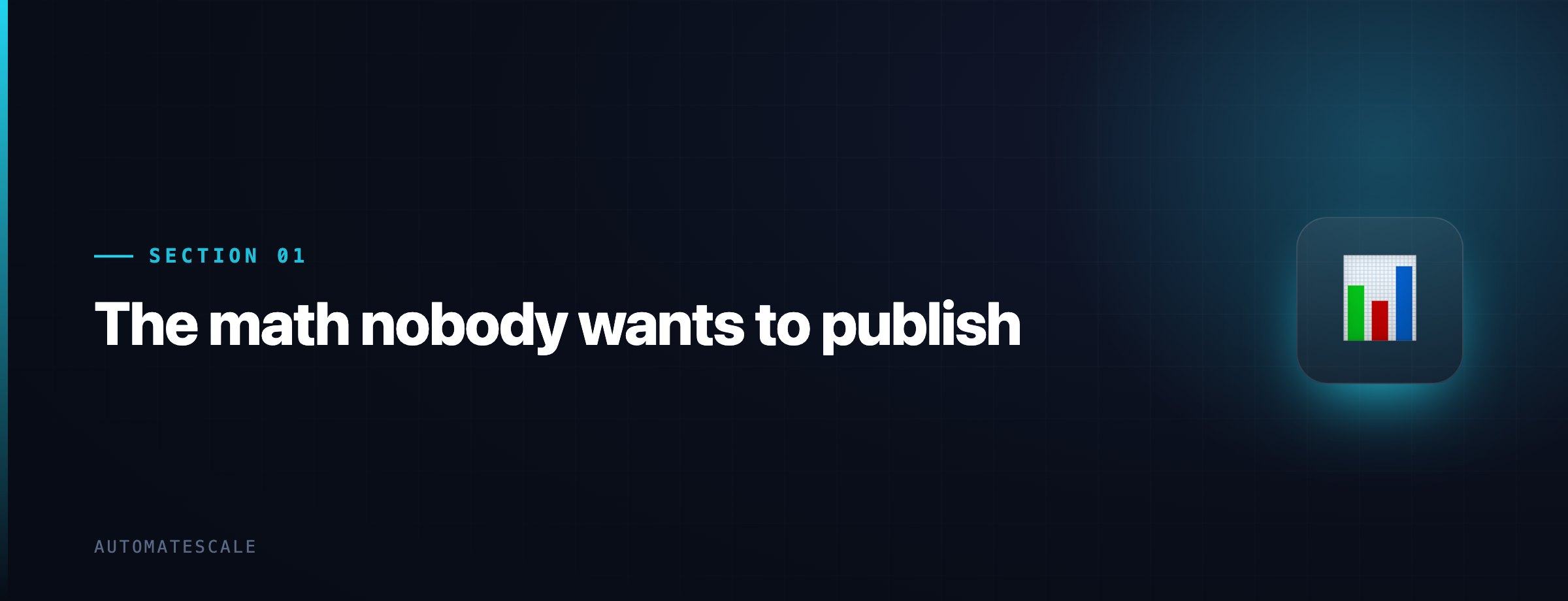 The math nobody wants to publish