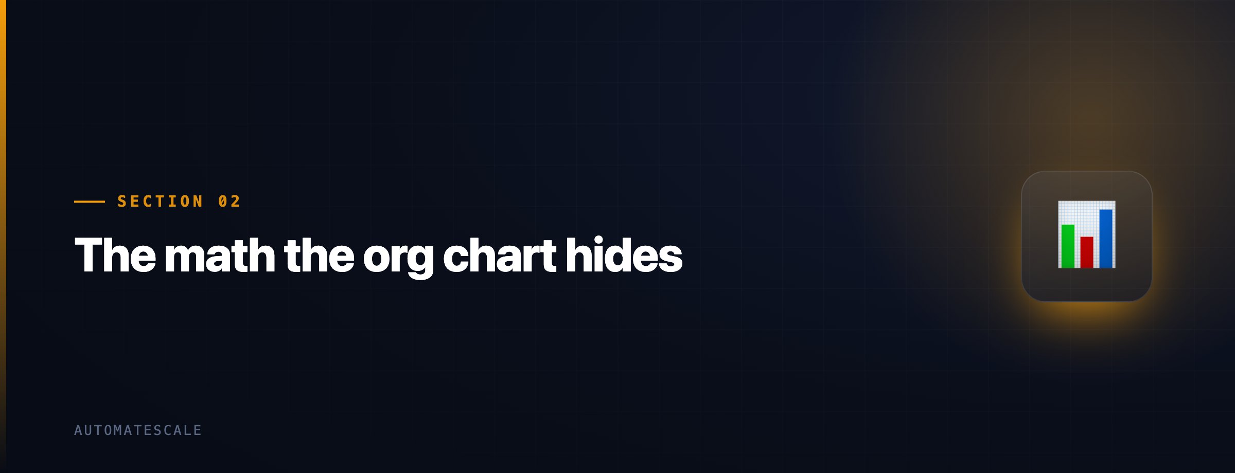 The math the org chart hides