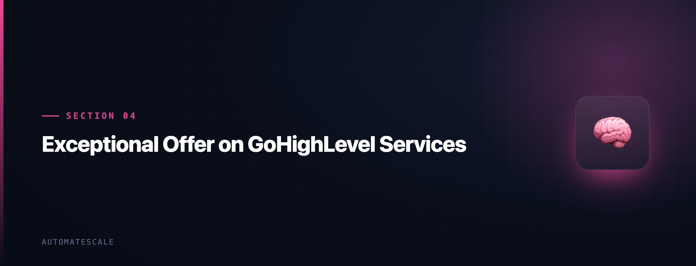 Exceptional Offer on GoHighLevel Services