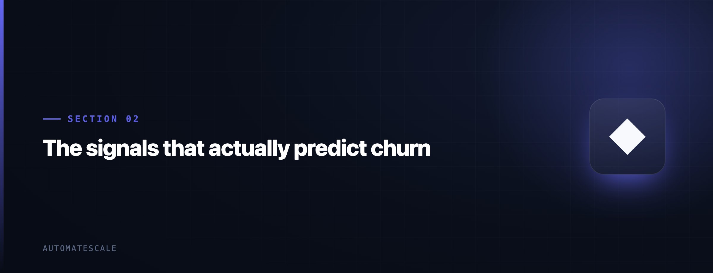 The signals that actually predict churn